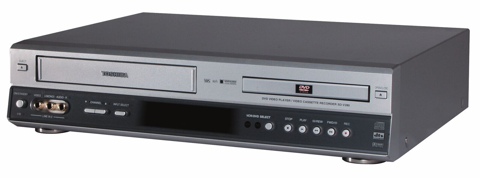 TECHNOLOGY RECORDER DVD VHS DUAL MACHINE